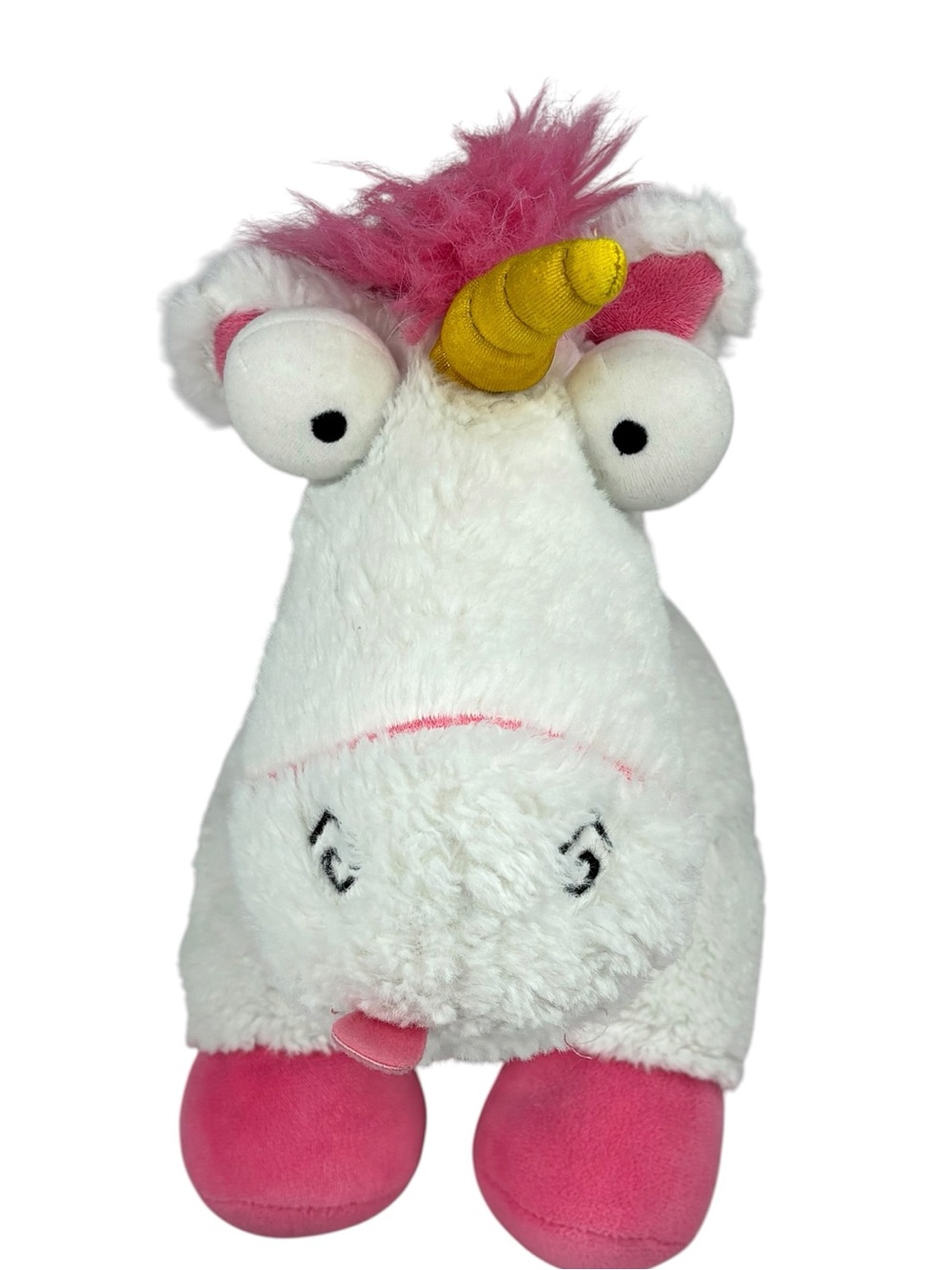 BAB 2017 Build A Bear Fluffy Despicable Me Minions Unicorn Plush - Picture 9 of 9